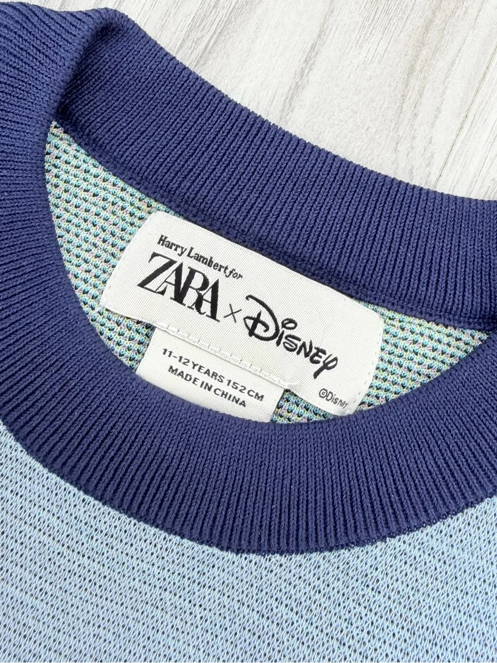 Zara x Harry Lambert x Disney Donald Duck Knit T-Shirt